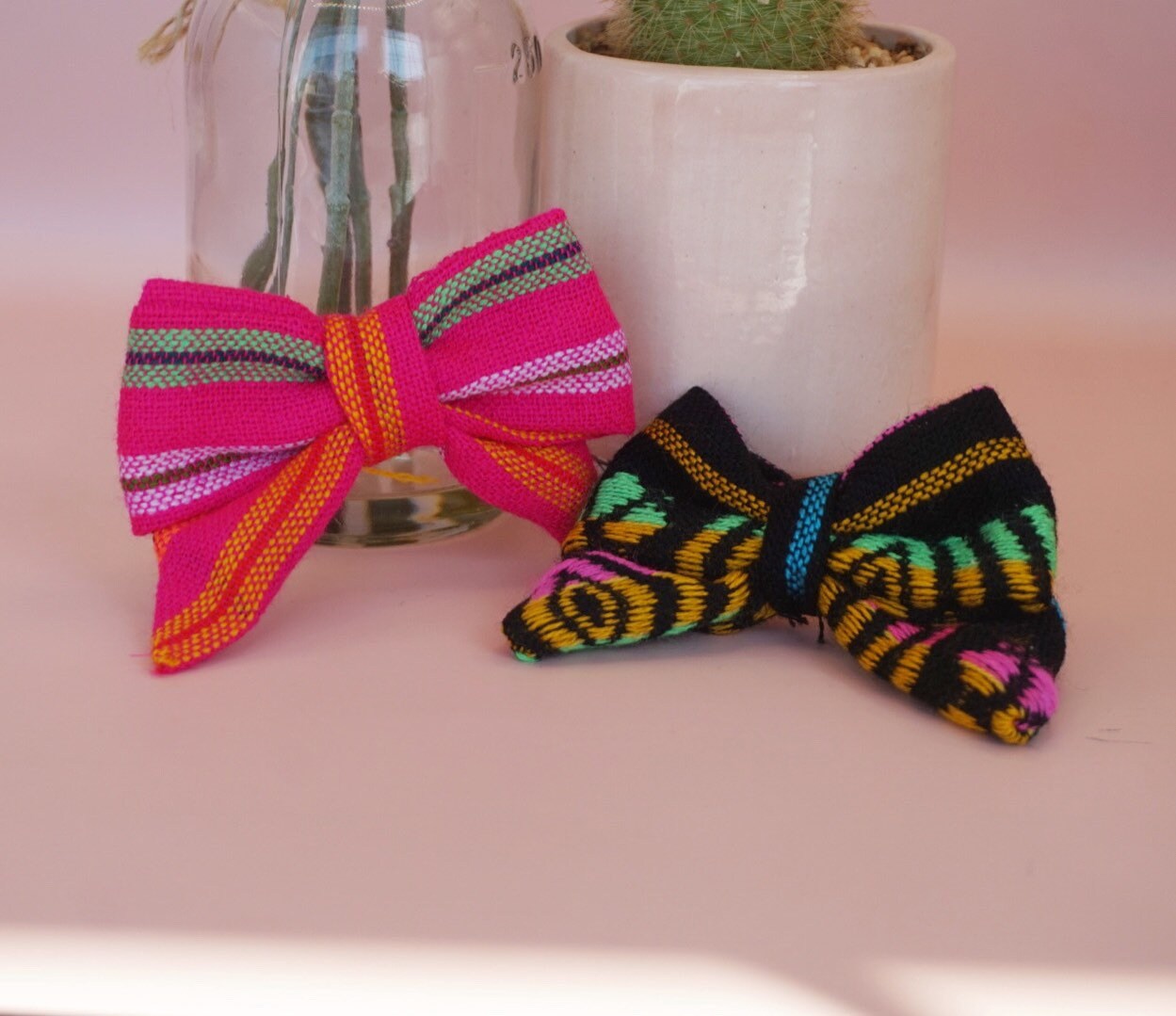 Small Cambaya Hair Bow 2-pack