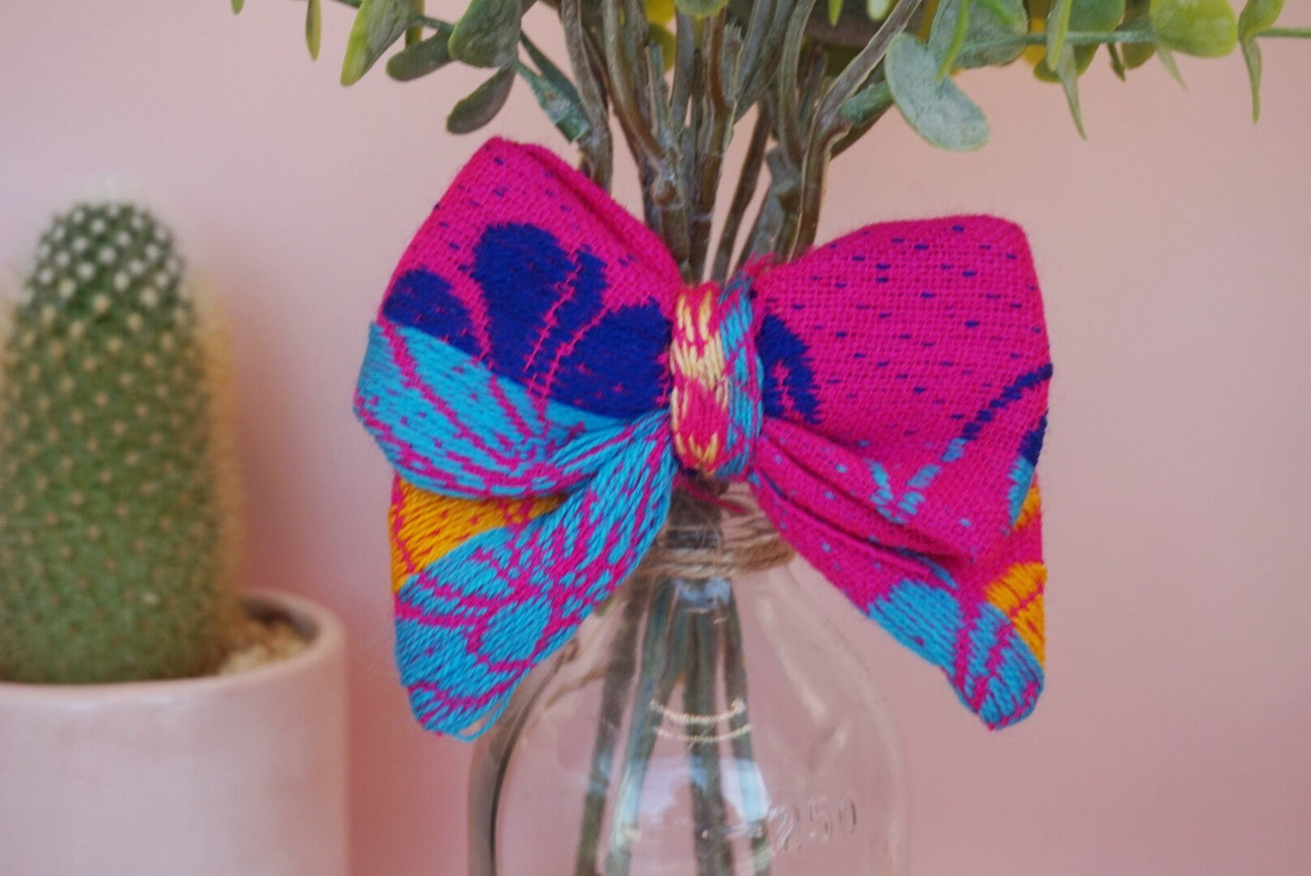 Small Cambaya Hair Bow 2-pack
