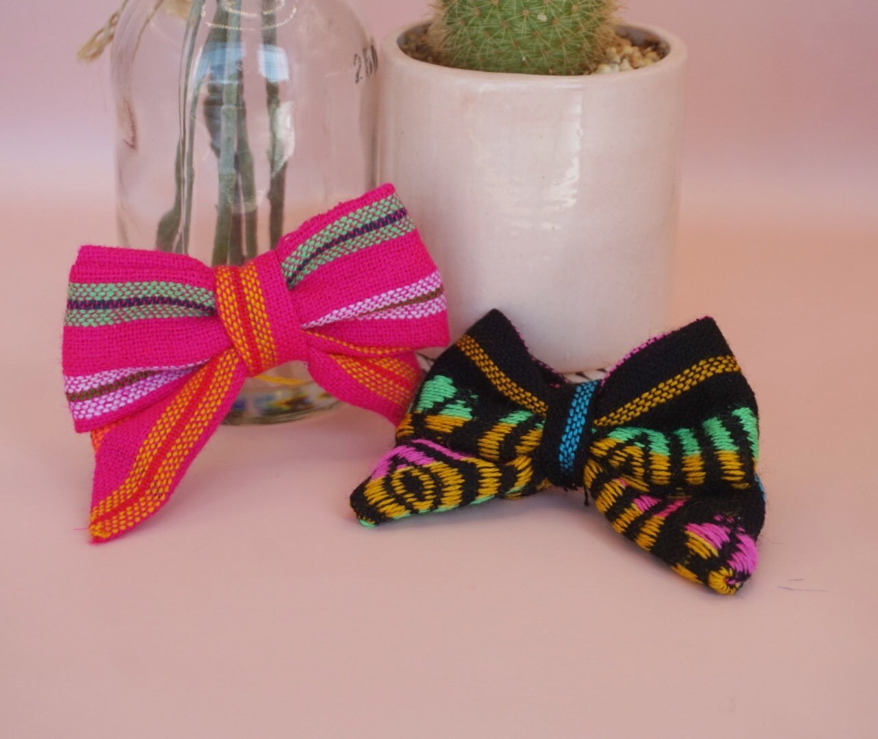 Small Cambaya Hair Bow 2-pack