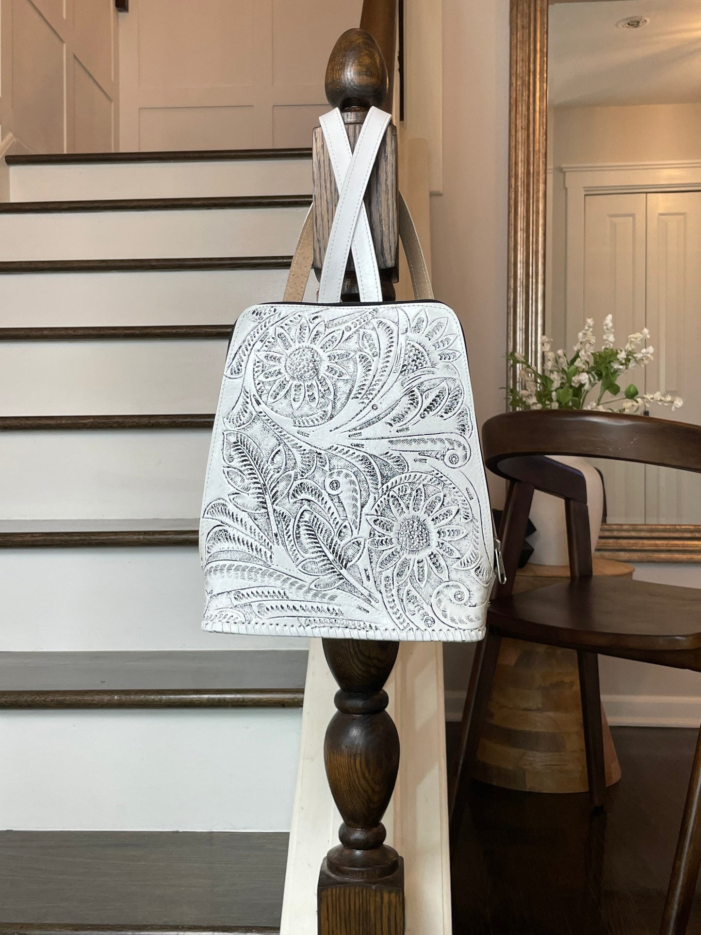 Dahlia Leather Backpack