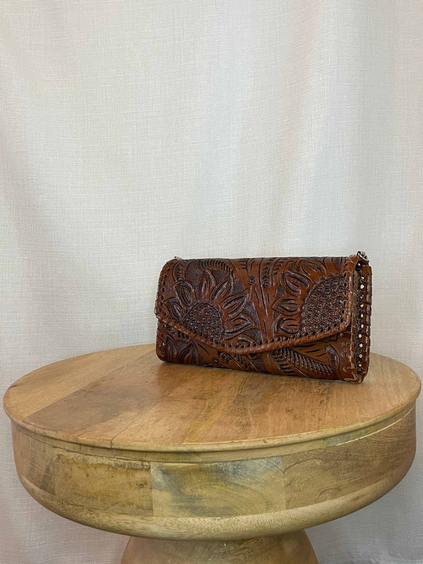 Yuku Leather Clutch