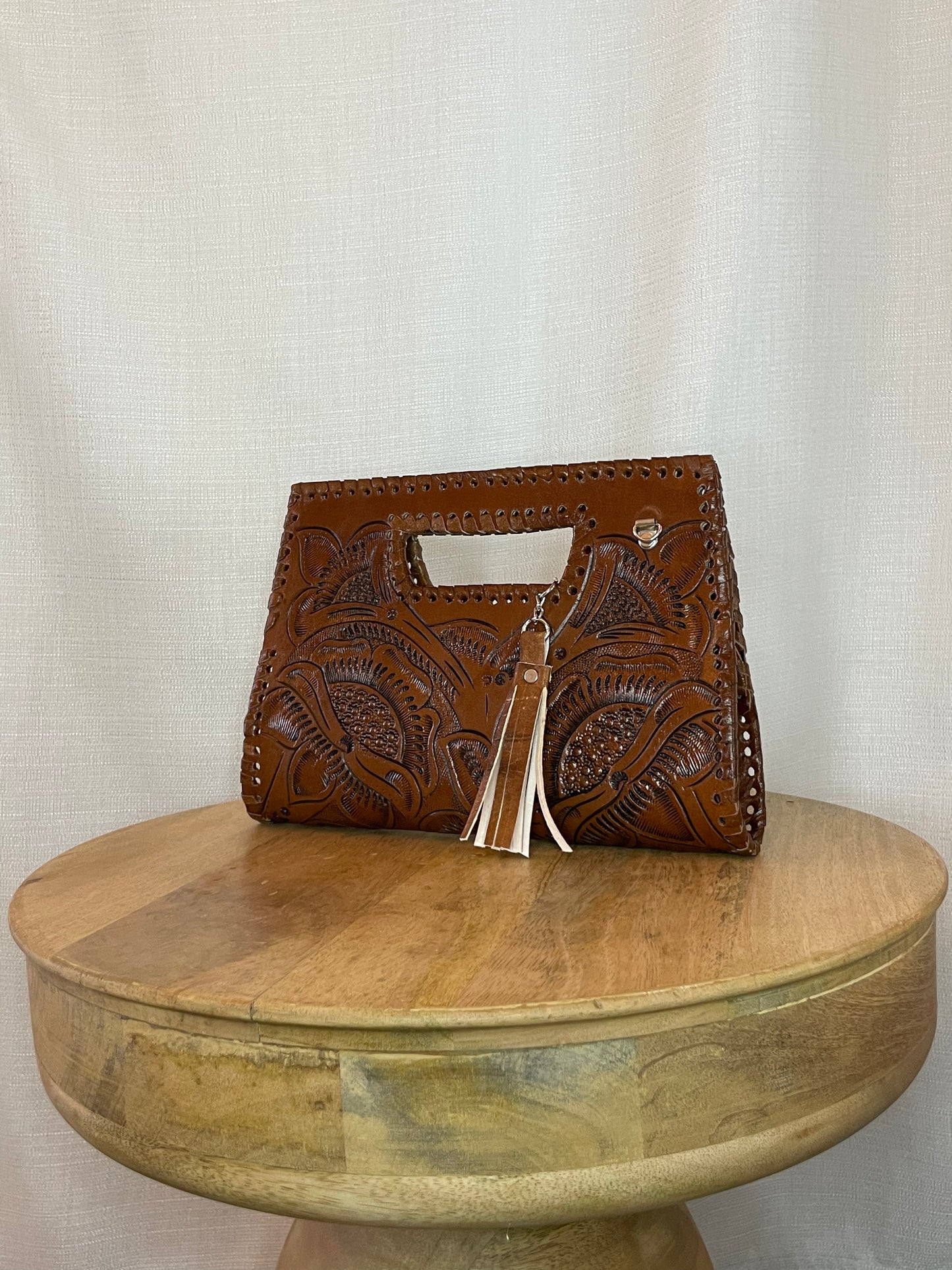 Mila Leather Clutch