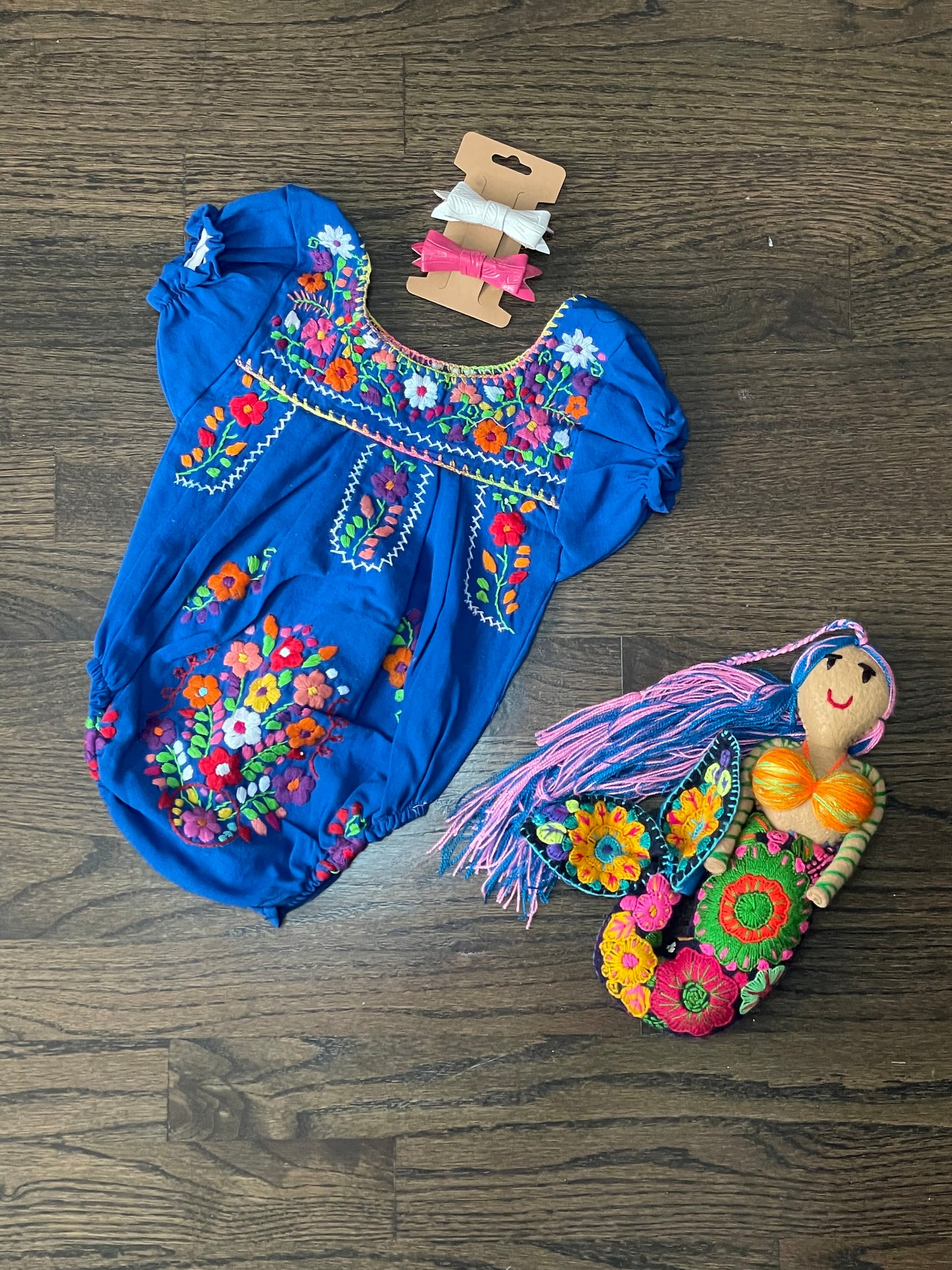 Alitzel Embroidered Baby Rompers