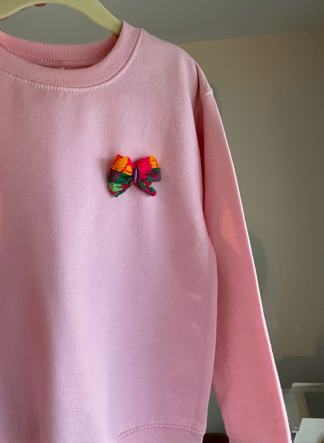 Xochitl Cambaya Bow Girl Sweatshirt