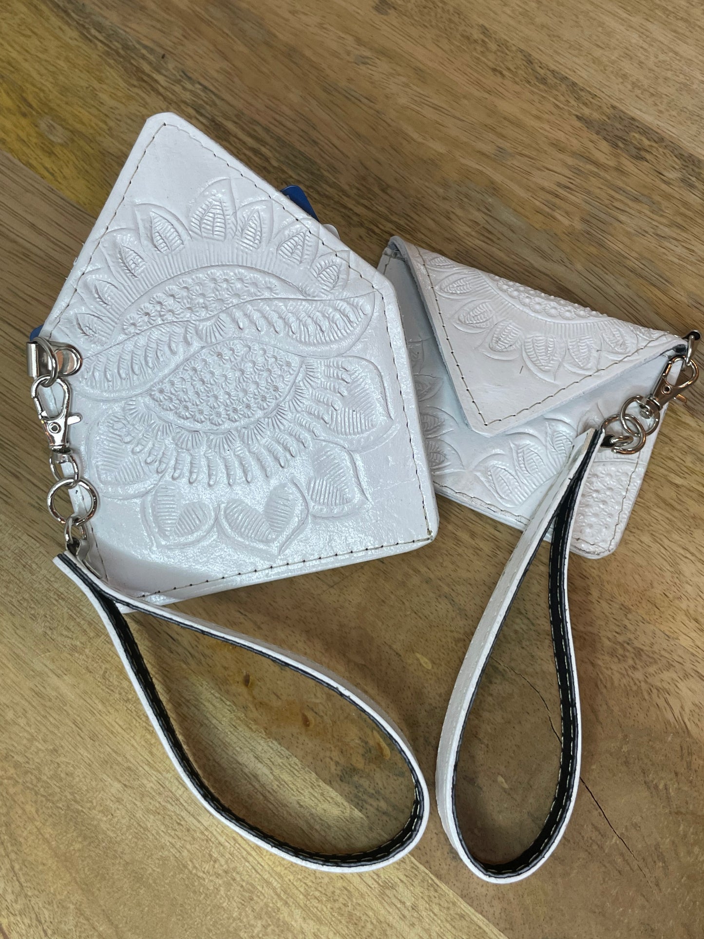 Yuku Leather Card Wristlets